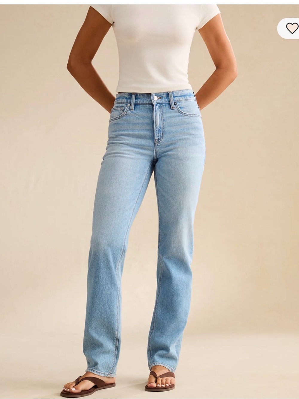AE Super High-Waisted Straight Jean